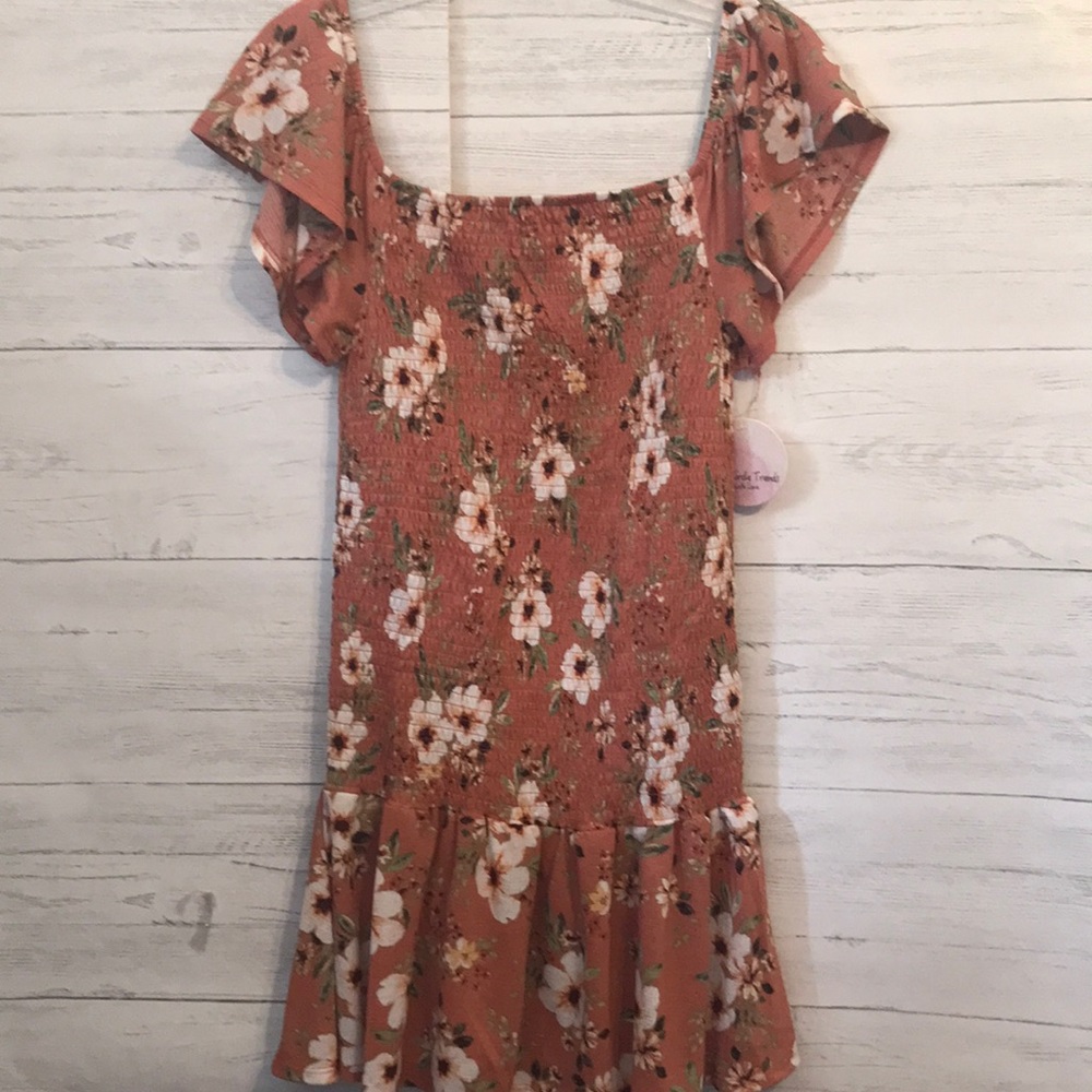 Full circle trends mini dress